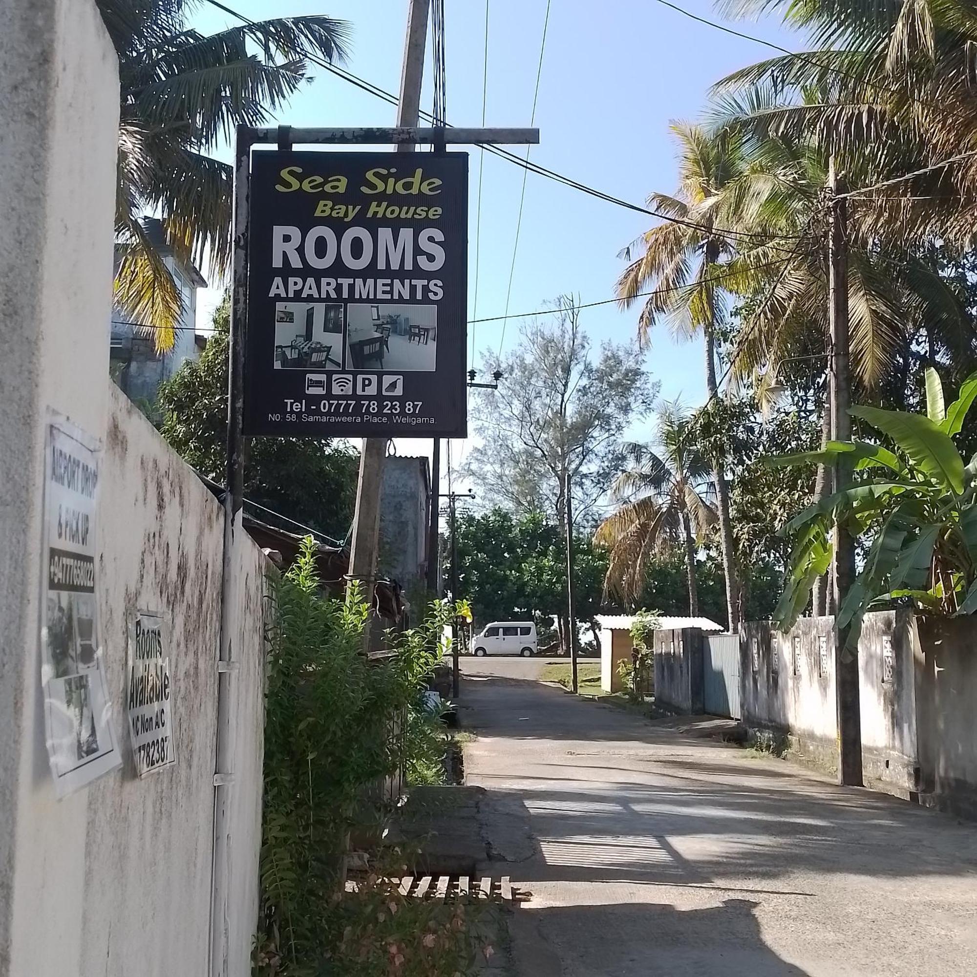Hotel Sea Side Bay House Weligama Exterior foto